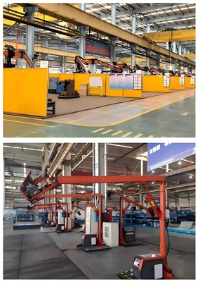 التكيف مع المتطلبات الأساسية لإنتاج اللحام تعمل ذراع ذراع اللحام Tai'an Xutai على تعزيز كفاءة الع...